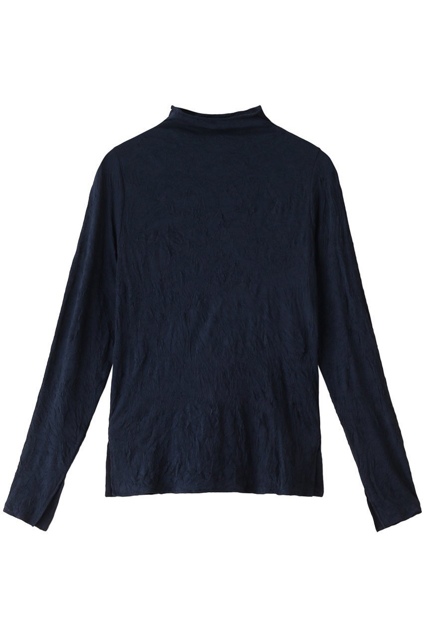 【ミディウミソリッド/MIDIUMISOLID】のsheer high neck inner インナー インテリア・キッズ・メンズ・レディースファッション・服の通販 founy(ファニー) 　ファッション　Fashion　レディースファッション　Fashion for Women　トップス・カットソー　Cut & Sew Tops　シャツ・ブラウス・オフィスカジュアル　Elegant Blouses & Button-Ups　ロングTシャツ・Tシャツ　Longline T-Shirts & Tees　カットソー・ベーシックTシャツ　Cut-and-Sewn Tops / Stretch Tees & Basics　インナー　Innerwear　キャミ　Camisole, Cami Top　スリット　Slit, Slit Detail　スリーブ　Sleeve, Long Sleeve / Short Sleeve　ビスチェ　Bustier, Corset Top　ロング　Long, Long-Length　人気　Popular, Best Seller　A/W・秋冬　Autumn/Winter　navy|ID: prp329100004606216 ipo3291000000032841951