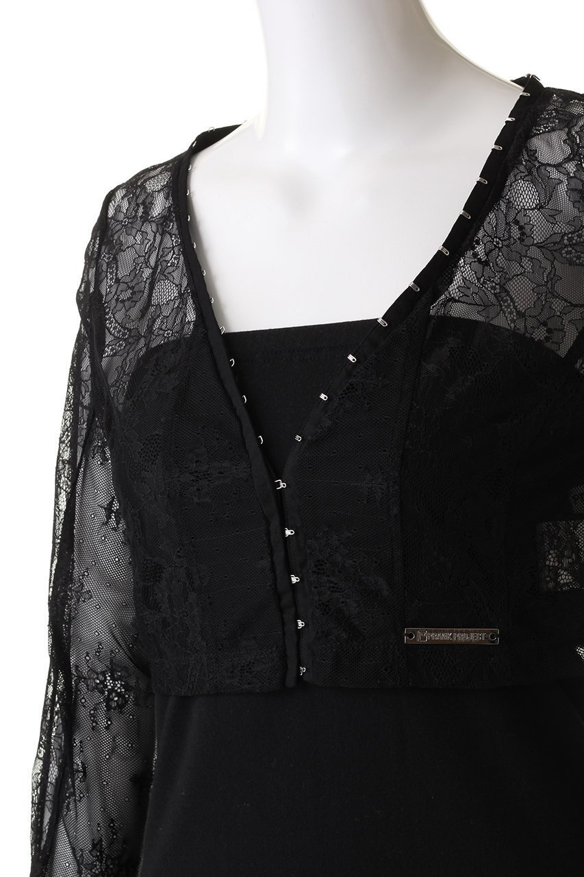 【プランク プロジェクト/PRANK PROJECT】のレースフックショートカーディガン / Lace Hook Short Cardigan 人気、トレンドファッション・服の通販 founy(ファニー) ファッション Fashion レディースファッション Fashion for Women トップス・カットソー Cut & Sew Tops カーディガン・羽織り Layered Style Cardigans シャツ・ブラウス・オフィスカジュアル Elegant Blouses & Button-Ups ロングTシャツ・Tシャツ Longline T-Shirts & Tees カットソー・ベーシックTシャツ Cut-and-Sewn Tops / Stretch Tees & Basics おすすめ Recommended / Our Picks カーディガン Cardigan, Knitwear ショート Short, Short Length フロント Front, Front Design ラッセル Raschel, Raschel Lace ランジェリー Lingerie, Intimate Wear レーシー Lacy, Lace-Like レース Lace, Lace Fabric 夏 Summer other-5|ID: prp329100004606218 ipo3291000000034421741