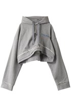 【プランク プロジェクト/PRANK PROJECT】のクロップドフーディ/Cropped Hoodie L.GRY(ライトグレー)|ID: prp329100004606220 ipo3291000000032842654