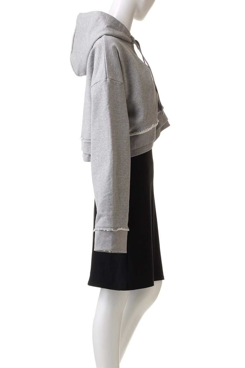 【プランク プロジェクト/PRANK PROJECT】のクロップドフーディ/Cropped Hoodie 人気、トレンドファッション・服の通販 founy(ファニー) 　ファッション　Fashion　レディースファッション　Fashion for Women　トップス・カットソー　Cut & Sew Tops　シャツ・ブラウス・オフィスカジュアル　Elegant Blouses & Button-Ups　レディースパーカー・カジュアルフーディー　Casual Hoodies & Sweatshirts　ロングTシャツ・Tシャツ　Longline T-Shirts & Tees　スウェット・クルーネックトップス　Sweatshirts & Crewnecks / Relaxed Fit Sweat Tops　カットソー・ベーシックTシャツ　Cut-and-Sewn Tops / Stretch Tees & Basics　アシンメトリー　Asymmetrical Style　クロップド　Cropped, Short Length　バランス　Balance, Style Balance　フォルム　Silhouette, Form　other-3|ID: prp329100004606220 ipo3291000000032842671