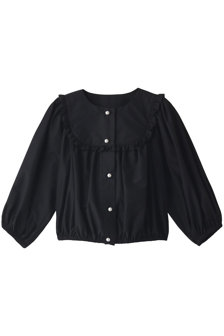 【アミカ/AMICA / KIDS】の【KIDS】【別注】パールブラウス 人気、トレンドファッション・服の通販 founy(ファニー) 　ファッション　Fashion　キッズファッション　Fashion for Kids　ギャザー　Gathered, Ruffled　スリーブ　Sleeve, Long Sleeve / Short Sleeve　パール　Pearl, Pearl Accent　ロング　Long, Long-Length　別注　Limited Edition, Custom Order　 other-1|ID: prp329100004606221 ipo3291000000032842680