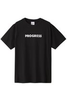 【エリオポール/heliopole】の【PROGRESS RUNNING CLUB】PROGRESS ショートスリーブTシャツ ブラック|ID: prp329100004606222 ipo3291000000032842925