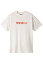 【エリオポール/heliopole】の【PROGRESS RUNNING CLUB】PROGRESS ショートスリーブTシャツ アイボリー|ID: prp329100004606222 ipo3291000000035333053