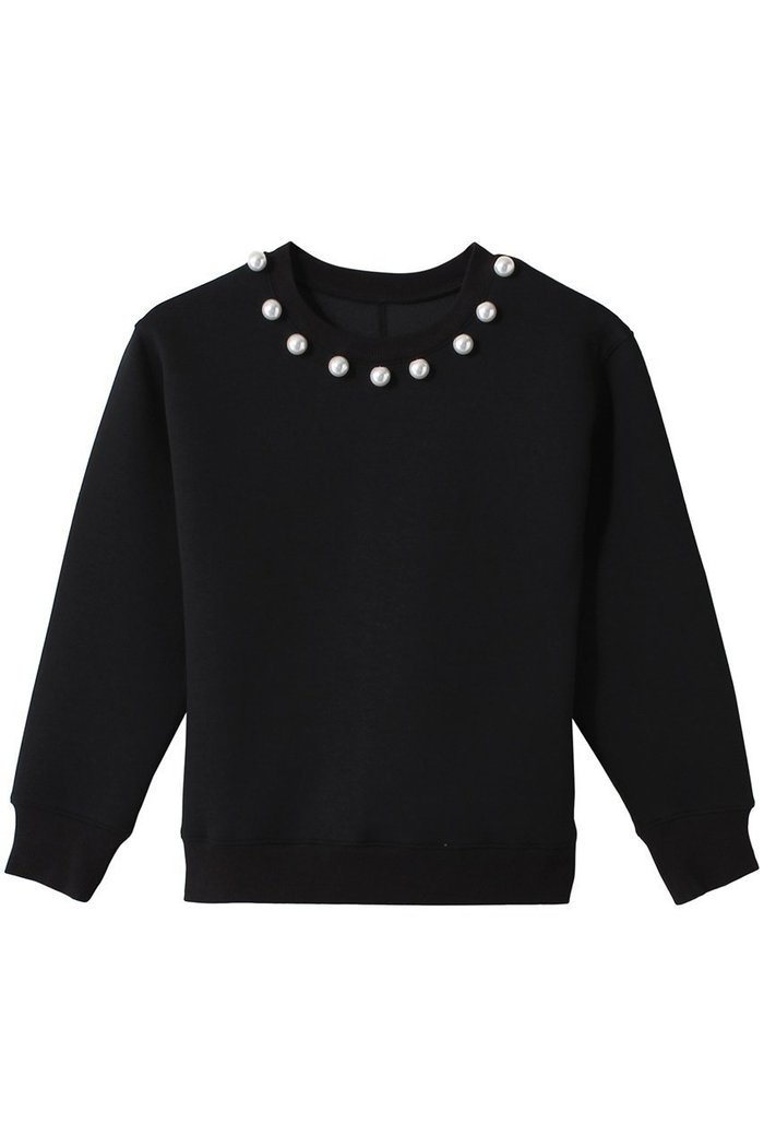 【アミカ/AMICA / KIDS】の【KIDS】パールスウェットトップミニ インテリア・キッズ・メンズ・レディースファッション・服の通販 founy(ファニー) https://founy.com/ ファッション Fashion キッズファッション Fashion for Kids トップス・カットソー Cut & Sew Tops おすすめ Recommended / Our Picks シンプル Simple, Minimal バランス Balance, Style Balance パール Pearl, Pearl Accent ボトム Bottoms, Lower Wear |ID: prp329100004606236 ipo3291000000032844013