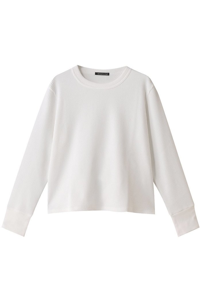 【ミズイロ インド/mizuiro ind】のwaffle crew neck T Tシャツ インテリア・キッズ・メンズ・レディースファッション・服の通販 founy(ファニー) https://founy.com/ ファッション Fashion レディースファッション Fashion for Women トップス・カットソー Cut & Sew Tops シャツ・ブラウス・オフィスカジュアル Elegant Blouses & Button-Ups ロングTシャツ・Tシャツ Longline T-Shirts & Tees カットソー・ベーシックTシャツ Cut-and-Sewn Tops / Stretch Tees & Basics インナー Innerwear シンプル Simple, Minimal スリーブ Sleeve, Long Sleeve / Short Sleeve ベーシック Basic, Essential ロング Long, Long-Length ワッフル Waffle, Waffle Knit |ID: prp329100004606241 ipo3291000000032845229