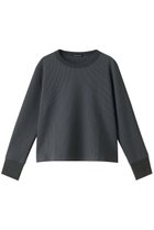 【ミズイロ インド/mizuiro ind】のwaffle crew neck T Tシャツ gray|ID: prp329100004606241 ipo3291000000032845238