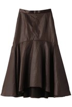 【マルティニーク/martinique】の【l heritage martinique】マットサテンフレアスカート ブラウン|ID: prp329100004606242 ipo3291000000032845320