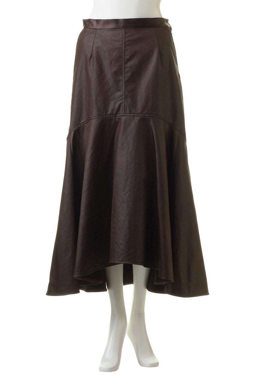 【マルティニーク/martinique】の【l heritage martinique】マットサテンフレアスカート 人気、トレンドファッション・服の通販 founy(ファニー) 　ファッション　Fashion　レディースファッション　Fashion for Women　スカート　Skirts　Aライン・フレアスカート　A-Line & Flared Skirts　ロングスカート　Long Skirts / Maxi & Midi Skirts　エレガント 上品　Elegant　サテン　Satin, Glossy Fabric　シンプル　Simple, Minimal　フレア　Flare, Flared　ロング　Long, Long-Length　other-2|ID: prp329100004606242 ipo3291000000032845326