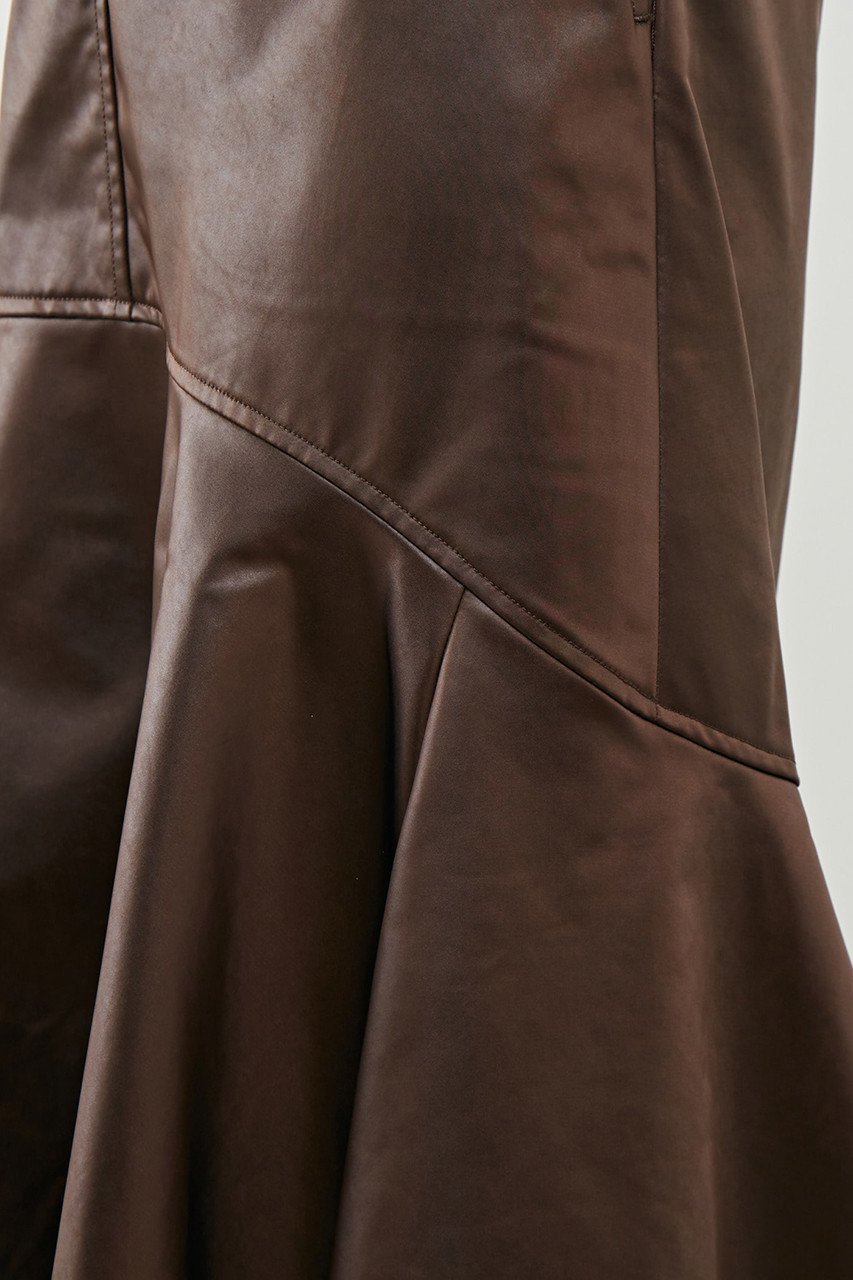 【マルティニーク/martinique】の【l heritage martinique】マットサテンフレアスカート 人気、トレンドファッション・服の通販 founy(ファニー) 　ファッション　Fashion　レディースファッション　Fashion for Women　スカート　Skirts　Aライン・フレアスカート　A-Line & Flared Skirts　ロングスカート　Long Skirts / Maxi & Midi Skirts　エレガント 上品　Elegant　サテン　Satin, Glossy Fabric　シンプル　Simple, Minimal　フレア　Flare, Flared　ロング　Long, Long-Length　other-6|ID: prp329100004606242 ipo3291000000032845348