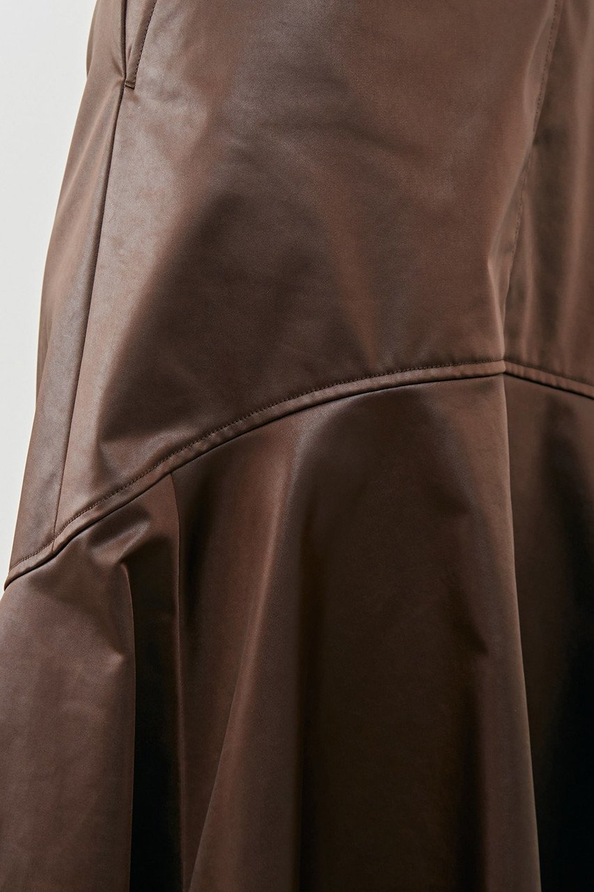【マルティニーク/martinique】の【l heritage martinique】マットサテンフレアスカート 人気、トレンドファッション・服の通販 founy(ファニー) 　ファッション　Fashion　レディースファッション　Fashion for Women　スカート　Skirts　Aライン・フレアスカート　A-Line & Flared Skirts　ロングスカート　Long Skirts / Maxi & Midi Skirts　エレガント 上品　Elegant　サテン　Satin, Glossy Fabric　シンプル　Simple, Minimal　フレア　Flare, Flared　ロング　Long, Long-Length　other-7|ID: prp329100004606242 ipo3291000000032845354