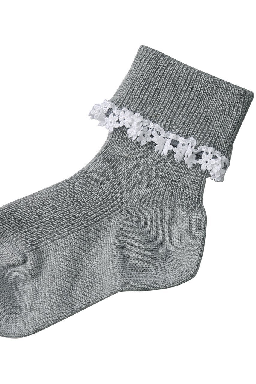 【ポプキンズ/POMPKINS / KIDS】の【KIDS】フラワーレースソックス ネイビー L(20-22㎝) 人気、トレンドファッション・服の通販 founy(ファニー) ファッション Fashion キッズファッション Fashion for Kids おすすめ Recommended / Our Picks ソックス Socks, Hosiery フェミニン Feminine, Girly レース Lace, Lace Fabric 定番 Standard, Basic Item other-2|ID: prp329100004606246 ipo3291000000036192651