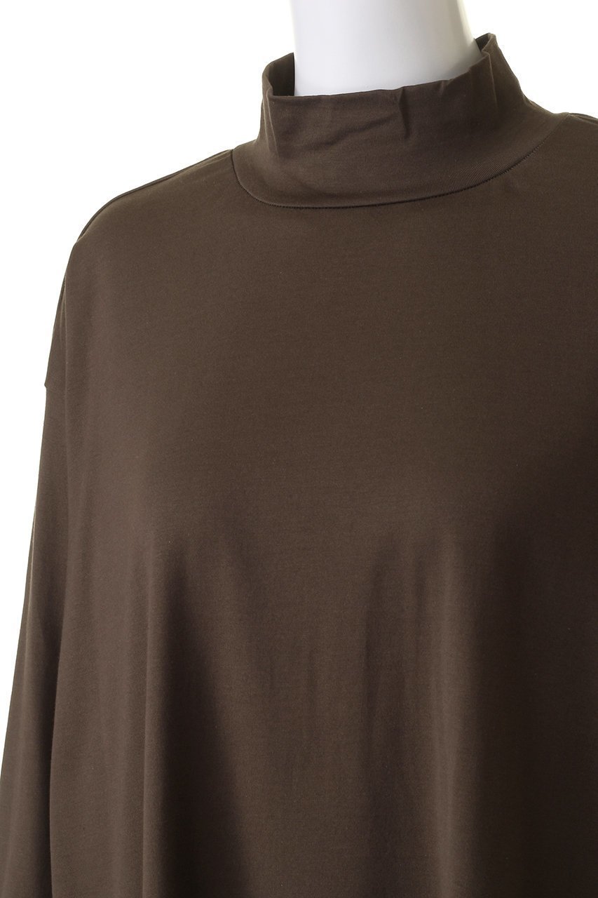 【ミズイロ インド/mizuiro ind】のmock neck tunic T Tシャツ 人気、トレンドファッション・服の通販 founy(ファニー) 　ファッション　Fashion　レディースファッション　Fashion for Women　トップス・カットソー　Cut & Sew Tops　シャツ・ブラウス・オフィスカジュアル　Elegant Blouses & Button-Ups　ロングTシャツ・Tシャツ　Longline T-Shirts & Tees　カットソー・ベーシックTシャツ　Cut-and-Sewn Tops / Stretch Tees & Basics　ジャケット　Jacket, Outerwear　スリーブ　Sleeve, Long Sleeve / Short Sleeve　チュニック　Tunic, Long Top　ロング　Long, Long-Length　other-5|ID: prp329100004606248 ipo3291000000032846889