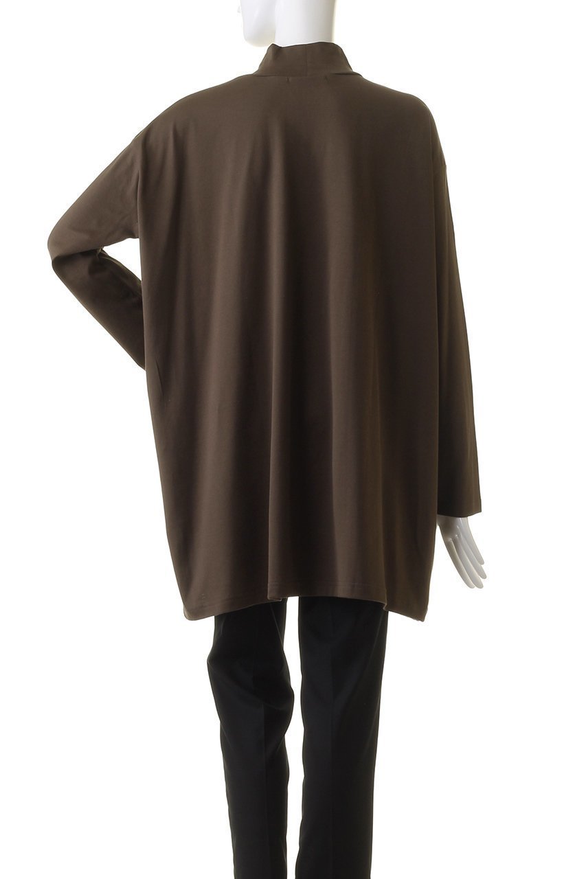 【ミズイロ インド/mizuiro ind】のmock neck tunic T Tシャツ 人気、トレンドファッション・服の通販 founy(ファニー) 　ファッション　Fashion　レディースファッション　Fashion for Women　トップス・カットソー　Cut & Sew Tops　シャツ・ブラウス・オフィスカジュアル　Elegant Blouses & Button-Ups　ロングTシャツ・Tシャツ　Longline T-Shirts & Tees　カットソー・ベーシックTシャツ　Cut-and-Sewn Tops / Stretch Tees & Basics　ジャケット　Jacket, Outerwear　スリーブ　Sleeve, Long Sleeve / Short Sleeve　チュニック　Tunic, Long Top　ロング　Long, Long-Length　other-4|ID: prp329100004606248 ipo3291000000034980105