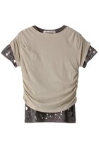 【プランク プロジェクト/PRANK PROJECT】のレイヤードビジューTEE / Layered Bijou TEE G.BGE(グレーベージュ)|ID: prp329100004606251 ipo3291000000032847182