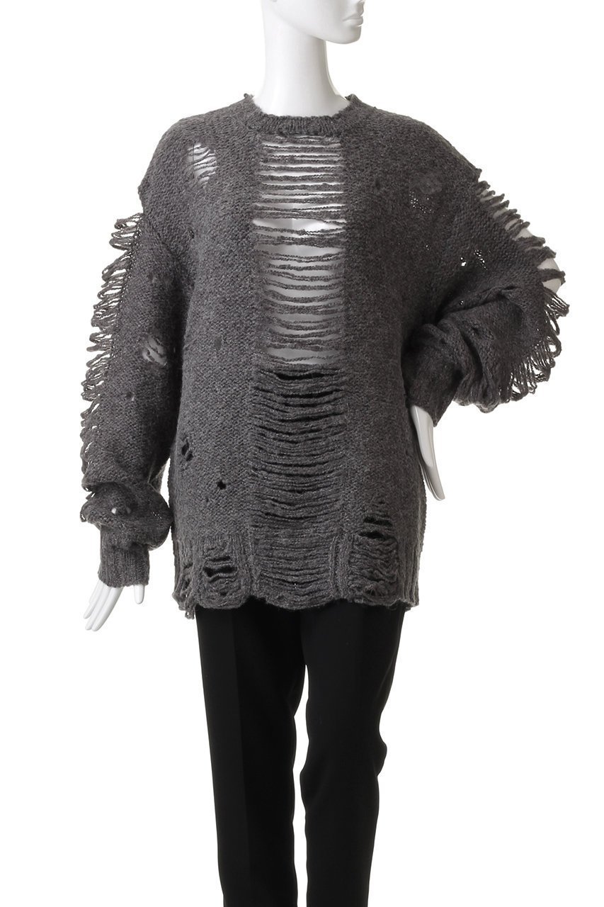 【プランク プロジェクト/PRANK PROJECT】のスラッシュスリットニット / Slash Slit knit 人気、トレンドファッション・服の通販 founy(ファニー) 　ファッション　Fashion　レディースファッション　Fashion for Women　トップス・カットソー　Cut & Sew Tops　ニット　Knit Tops & Sweaters　キャミソール&ノースリーブ　Camisoles & Sleeveless Tops　シャツ・ブラウス・オフィスカジュアル　Elegant Blouses & Button-Ups　ロングTシャツ・Tシャツ　Longline T-Shirts & Tees　カットソー・ベーシックTシャツ　Cut-and-Sewn Tops / Stretch Tees & Basics　インナー　Innerwear　キャミソール　Camisole, Spaghetti Strap Top　クラッシュ　Distressed, Crashed Style　スリット　Slit, Slit Detail　タンク　Tank Top, Sleeveless Top　ダメージ　Distressed, Destroyed　other-2|ID: prp329100004606261 ipo3291000000032848292