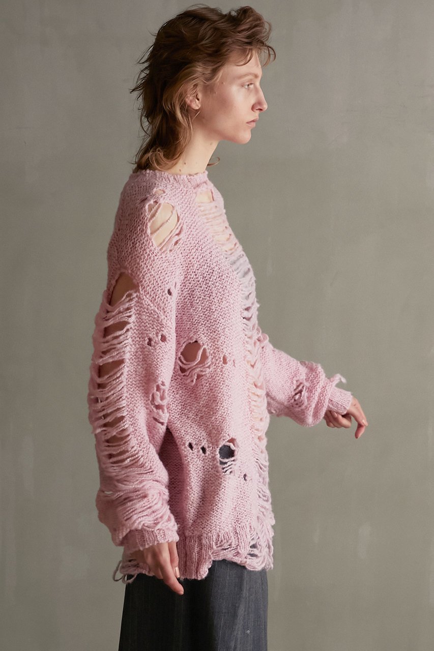 【プランク プロジェクト/PRANK PROJECT】のスラッシュスリットニット / Slash Slit knit 人気、トレンドファッション・服の通販 founy(ファニー) 　ファッション　Fashion　レディースファッション　Fashion for Women　トップス・カットソー　Cut & Sew Tops　ニット　Knit Tops & Sweaters　キャミソール&ノースリーブ　Camisoles & Sleeveless Tops　シャツ・ブラウス・オフィスカジュアル　Elegant Blouses & Button-Ups　ロングTシャツ・Tシャツ　Longline T-Shirts & Tees　カットソー・ベーシックTシャツ　Cut-and-Sewn Tops / Stretch Tees & Basics　インナー　Innerwear　キャミソール　Camisole, Spaghetti Strap Top　クラッシュ　Distressed, Crashed Style　スリット　Slit, Slit Detail　タンク　Tank Top, Sleeveless Top　ダメージ　Distressed, Destroyed　other-7|ID: prp329100004606261 ipo3291000000032848321