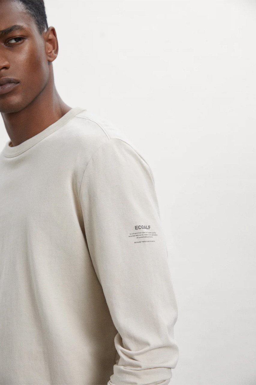 【エコアルフ/ECOALF / MEN】の【MEN】NABIL メッセージ ロンT / NABIL LONG-SLEEVED T-SHIRT MAN 人気、トレンドファッション・服の通販 founy(ファニー) 　ファッション　Fashion　メンズファッション　Fashion for Men　トップス・カットソー　Cut & Sew Tops　メンズシャツ　Shirts　ロングTシャツ・Tシャツ / 着回し力抜群　Longline T-Shirts & Tees　なめらか　Smooth, Silky Texture　オーガニック　Organic Cotton　スリーブ　Sleeve, Long Sleeve / Short Sleeve　プリント　Print, Printed Pattern　ロング　Long, Long-Length　other-4|ID: prp329100004606265 ipo3291000000032848716