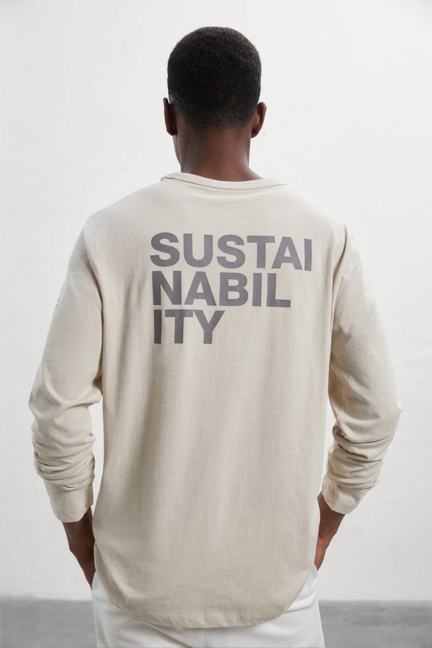 【エコアルフ/ECOALF / MEN】の【MEN】NABIL メッセージ ロンT / NABIL LONG-SLEEVED T-SHIRT MAN 人気、トレンドファッション・服の通販 founy(ファニー) 　ファッション　Fashion　メンズファッション　Fashion for Men　トップス・カットソー　Cut & Sew Tops　メンズシャツ　Shirts　ロングTシャツ・Tシャツ / 着回し力抜群　Longline T-Shirts & Tees　なめらか　Smooth, Silky Texture　オーガニック　Organic Cotton　スリーブ　Sleeve, Long Sleeve / Short Sleeve　プリント　Print, Printed Pattern　ロング　Long, Long-Length　other-5|ID: prp329100004606265 ipo3291000000032848721