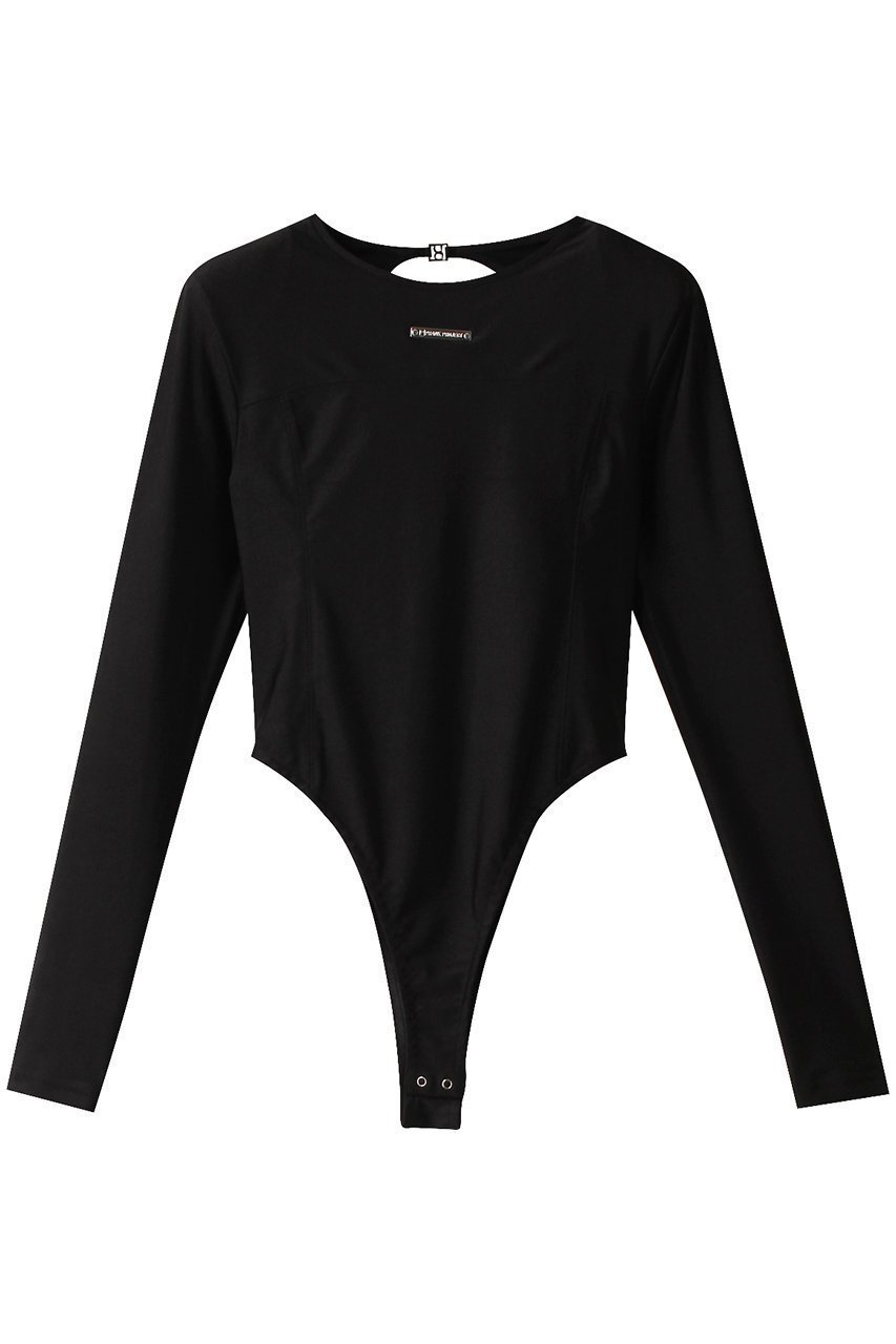 【プランク プロジェクト/PRANK PROJECT】のバックオープンスキューバボディスーツ / Back Open Scuba Bodysuit 人気、トレンドファッション・服の通販 founy(ファニー) 　ファッション　Fashion　レディースファッション　Fashion for Women　トップス・カットソー　Cut & Sew Tops　シャツ・ブラウス・オフィスカジュアル　Elegant Blouses & Button-Ups　ロングTシャツ・Tシャツ　Longline T-Shirts & Tees　カットソー・ベーシックTシャツ　Cut-and-Sewn Tops / Stretch Tees & Basics　インナー　Innerwear　ショルダー　Shoulder, Shoulder Strap　スリーブ　Sleeve, Long Sleeve / Short Sleeve　スーツ　Suit, Formalwear　ロング　Long, Long-Length　 other-1|ID: prp329100004606268 ipo3291000000032848828