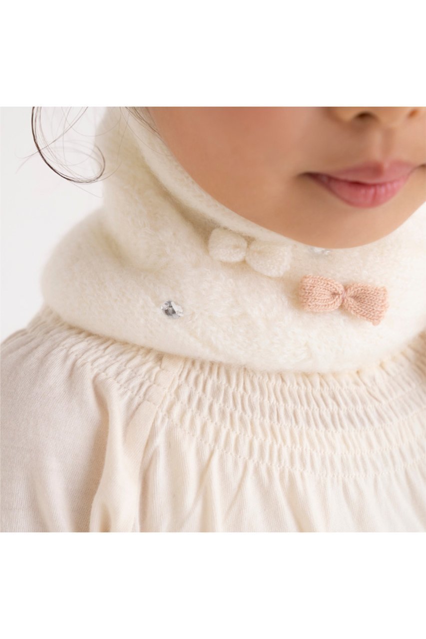 【ポプキンズ/POMPKINS / KIDS】の【KIDS】モヘアリボンスヌード 人気、トレンドファッション・服の通販 founy(ファニー) 　ファッション　Fashion　キッズファッション　Fashion for Kids　スヌード　Snood, Infinity Scarf　リボン　Ribbon, Bow　other-6|ID: prp329100004606269 ipo3291000000033590489
