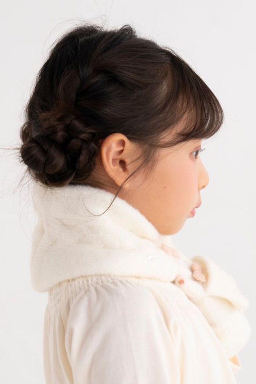 【ポプキンズ/POMPKINS / KIDS】の【KIDS】モヘアリボンスヌード 人気、トレンドファッション・服の通販 founy(ファニー) 　ファッション　Fashion　キッズファッション　Fashion for Kids　スヌード　Snood, Infinity Scarf　リボン　Ribbon, Bow　other-7|ID: prp329100004606269 ipo3291000000033590490
