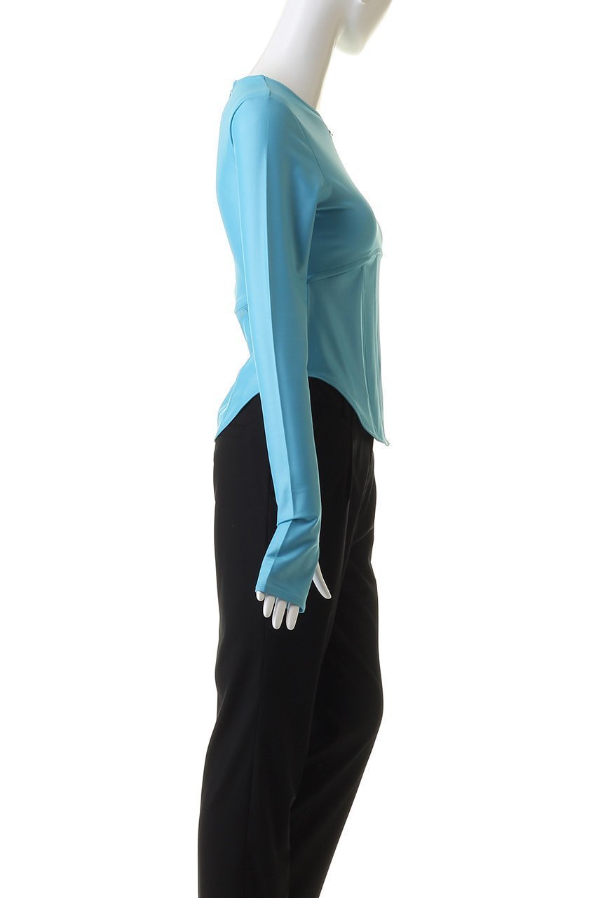 【プランク プロジェクト/PRANK PROJECT】のコルセットスキントップ / Corset Skin Top 人気、トレンドファッション・服の通販 founy(ファニー) 　ファッション　Fashion　レディースファッション　Fashion for Women　トップス・カットソー　Cut & Sew Tops　シャツ・ブラウス・オフィスカジュアル　Elegant Blouses & Button-Ups　ロングTシャツ・Tシャツ　Longline T-Shirts & Tees　カットソー・ベーシックTシャツ　Cut-and-Sewn Tops / Stretch Tees & Basics　スリーブ　Sleeve, Long Sleeve / Short Sleeve　デニム　Denim, Jeans Material　ロング　Long, Long-Length　other-3|ID: prp329100004606272 ipo3291000000032849045