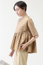 【マルティニーク/martinique】のコンビフレアTシャツ ベージュ|ID: prp329100004606281 ipo3291000000032849552