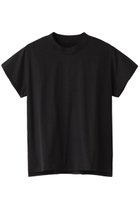 【スリー ドッツ/three dots】のサンデッドジャージー ミニTシャツ 人気、トレンドファッション・服の通販 founy(ファニー) ファッション Fashion レディースファッション Fashion for Women トップス・カットソー Cut & Sew Tops シャツ・ブラウス・オフィスカジュアル Elegant Blouses & Button-Ups ロングTシャツ・Tシャツ Longline T-Shirts & Tees カットソー・ベーシックTシャツ Cut-and-Sewn Tops / Stretch Tees & Basics コンパクト Compact, Small Size ショート Short, Short Length シンプル Simple, Minimal スリーブ Sleeve, Long Sleeve / Short Sleeve トレンド Trend, Trending Now 半袖 Short Sleeve, Half Sleeve 無地 Plain, Solid Color thumbnail ブラック|ID: prp329100004606291 ipo3291000000032850335