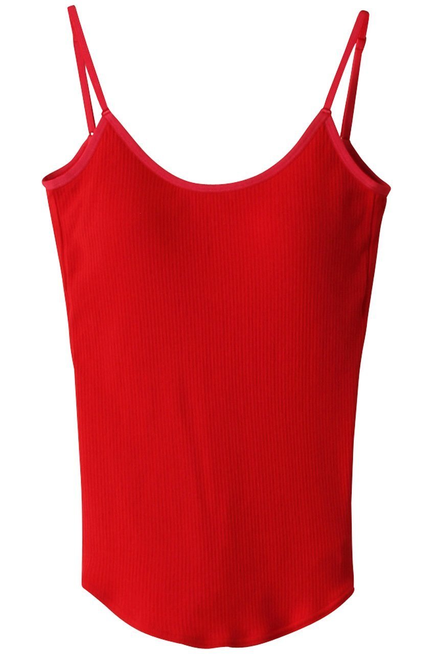 【メゾンスペシャル/MAISON SPECIAL】のリブキャミソール インテリア・キッズ・メンズ・レディースファッション・服の通販 founy(ファニー) 　ファッション　Fashion　レディースファッション　Fashion for Women　トップス・カットソー　Cut & Sew Tops　キャミソール&ノースリーブ　Camisoles & Sleeveless Tops　シャツ・ブラウス・オフィスカジュアル　Elegant Blouses & Button-Ups　ロングTシャツ・Tシャツ　Longline T-Shirts & Tees　カットソー・ベーシックTシャツ　Cut-and-Sewn Tops / Stretch Tees & Basics　おすすめ　Recommended / Our Picks　キャミソール　Camisole, Spaghetti Strap Top　タンク　Tank Top, Sleeveless Top　フィット　Fit, Slim Fit　ベーシック　Basic, Essential　夏　Summer　RED(レッド)|ID: prp329100004606293 ipo3291000000032850607