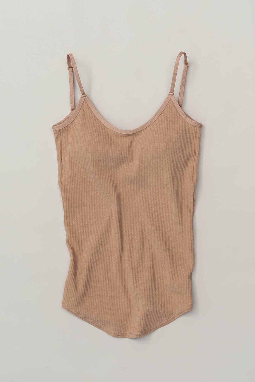 【メゾンスペシャル/MAISON SPECIAL】のリブキャミソール インテリア・キッズ・メンズ・レディースファッション・服の通販 founy(ファニー) 　ファッション　Fashion　レディースファッション　Fashion for Women　トップス・カットソー　Cut & Sew Tops　キャミソール&ノースリーブ　Camisoles & Sleeveless Tops　シャツ・ブラウス・オフィスカジュアル　Elegant Blouses & Button-Ups　ロングTシャツ・Tシャツ　Longline T-Shirts & Tees　カットソー・ベーシックTシャツ　Cut-and-Sewn Tops / Stretch Tees & Basics　おすすめ　Recommended / Our Picks　キャミソール　Camisole, Spaghetti Strap Top　タンク　Tank Top, Sleeveless Top　フィット　Fit, Slim Fit　ベーシック　Basic, Essential　夏　Summer　BGE(ベージュ)|ID: prp329100004606293 ipo3291000000032850613
