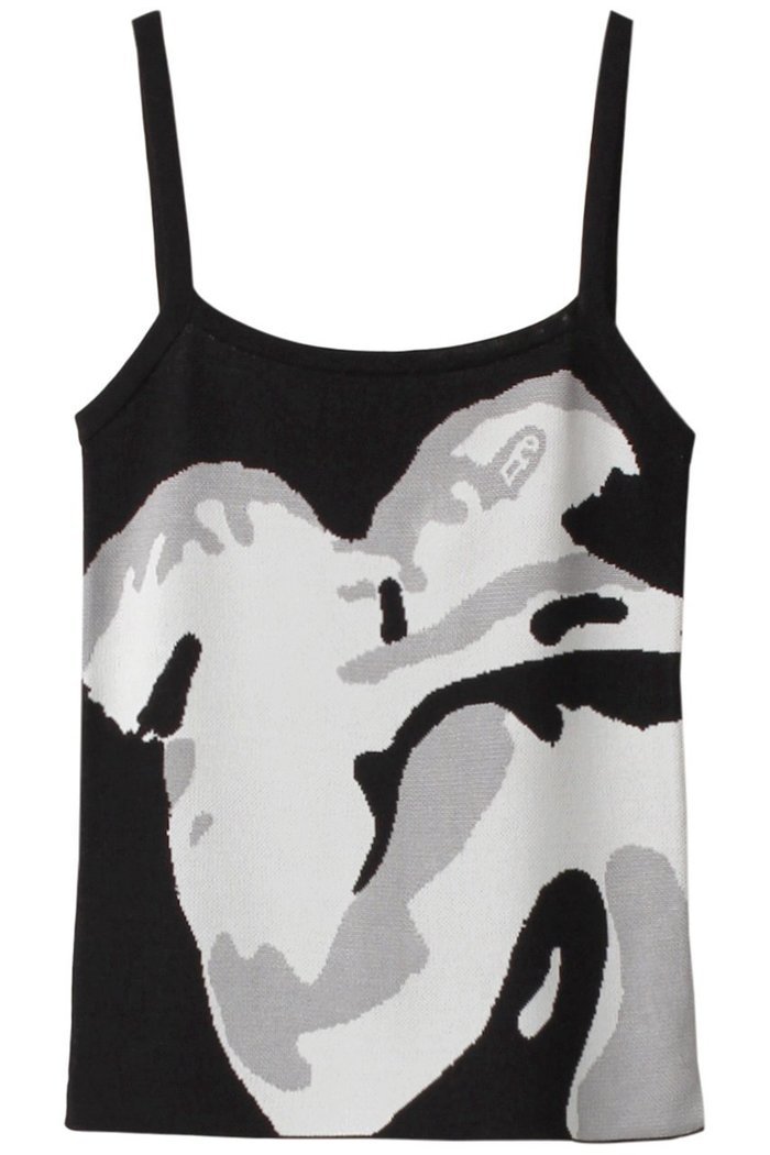 【メゾンスペシャル/MAISON SPECIAL】のkissニットキャミソール インテリア・キッズ・メンズ・レディースファッション・服の通販 founy(ファニー) https://founy.com/ ファッション Fashion レディースファッション Fashion for Women トップス・カットソー Cut & Sew Tops ニット Knit Tops & Sweaters キャミソール&ノースリーブ Camisoles & Sleeveless Tops シャツ・ブラウス・オフィスカジュアル Elegant Blouses & Button-Ups ロングTシャツ・Tシャツ Longline T-Shirts & Tees カットソー・ベーシックTシャツ Cut-and-Sewn Tops / Stretch Tees & Basics おすすめ Recommended / Our Picks イラスト Illustration インナー Innerwear キャミソール Camisole, Spaghetti Strap Top ジャケット Jacket, Outerwear タンク Tank Top, Sleeveless Top デニム Denim, Jeans Material プリント Print, Printed Pattern 夏 Summer |ID: prp329100004606302 ipo3291000000035060908