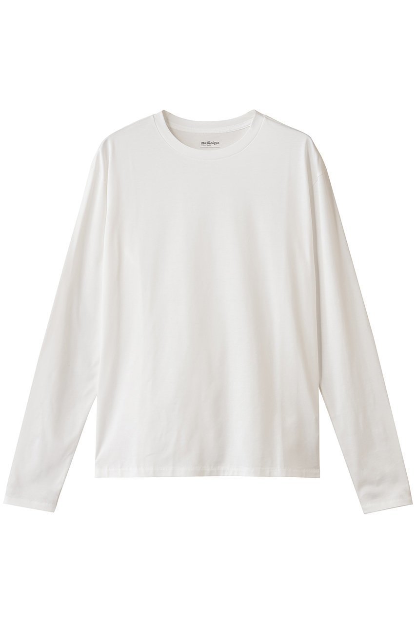 【マルティニーク/martinique】のコットンTシャツ 人気、トレンドファッション・服の通販 founy(ファニー) ファッション Fashion レディースファッション Fashion for Women トップス・カットソー Cut & Sew Tops シャツ・ブラウス・オフィスカジュアル Elegant Blouses & Button-Ups ロングTシャツ・Tシャツ Longline T-Shirts & Tees カットソー・ベーシックTシャツ Cut-and-Sewn Tops / Stretch Tees & Basics おすすめ Recommended / Our Picks インナー Innerwear シンプル Simple, Minimal スリーブ Sleeve, Long Sleeve / Short Sleeve ベーシック Basic, Essential ロング Long, Long-Length 長袖 Long Sleeve, Full Sleeve other-1|ID: prp329100004606304 ipo3291000000033744220