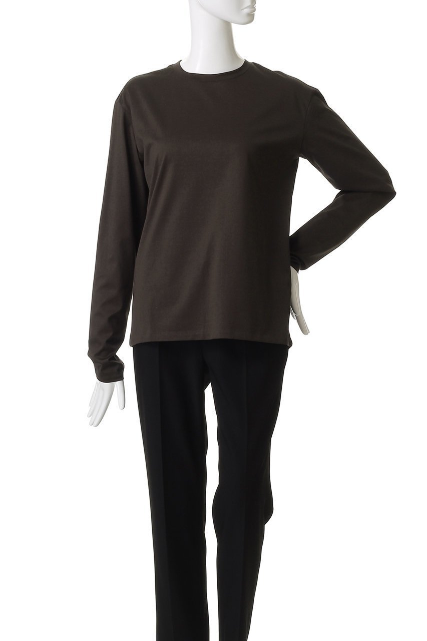 【マルティニーク/martinique】のコットンTシャツ 人気、トレンドファッション・服の通販 founy(ファニー) ファッション Fashion レディースファッション Fashion for Women トップス・カットソー Cut & Sew Tops シャツ・ブラウス・オフィスカジュアル Elegant Blouses & Button-Ups ロングTシャツ・Tシャツ Longline T-Shirts & Tees カットソー・ベーシックTシャツ Cut-and-Sewn Tops / Stretch Tees & Basics おすすめ Recommended / Our Picks インナー Innerwear シンプル Simple, Minimal スリーブ Sleeve, Long Sleeve / Short Sleeve ベーシック Basic, Essential ロング Long, Long-Length 長袖 Long Sleeve, Full Sleeve other-2|ID: prp329100004606304 ipo3291000000033744223