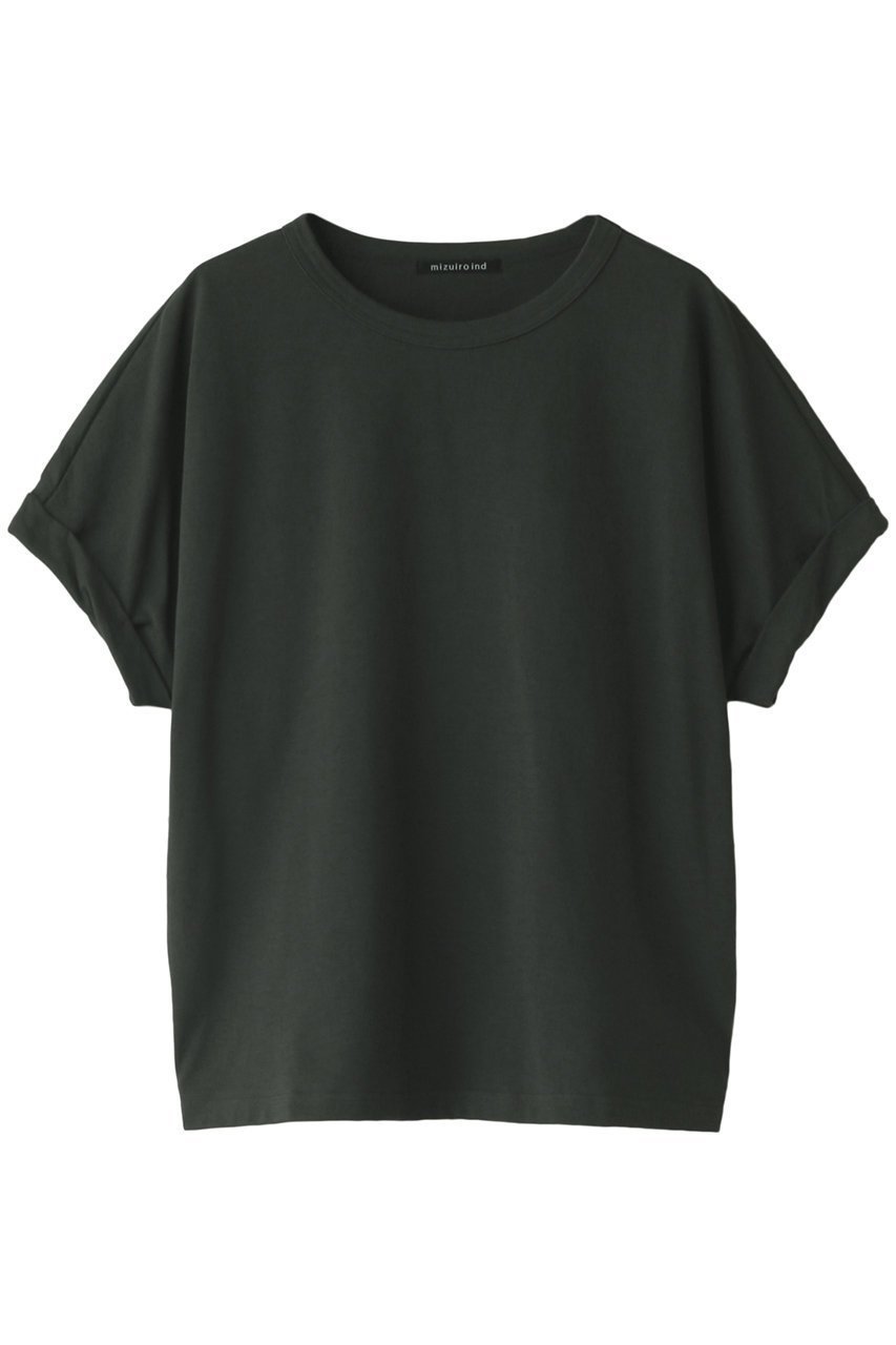 【ミズイロ インド/mizuiro ind】のroll up slv dolman T Tシャツ インテリア・キッズ・メンズ・レディースファッション・服の通販 founy(ファニー) 　ファッション　Fashion　レディースファッション　Fashion for Women　トップス・カットソー　Cut & Sew Tops　シャツ・ブラウス・オフィスカジュアル　Elegant Blouses & Button-Ups　ロングTシャツ・Tシャツ　Longline T-Shirts & Tees　カットソー・ベーシックTシャツ　Cut-and-Sewn Tops / Stretch Tees & Basics　ショート　Short, Short Length　スリーブ　Sleeve, Long Sleeve / Short Sleeve　ベーシック　Basic, Essential　今季　This Season, Current Season　c.gray|ID: prp329100004606310 ipo3291000000032851935