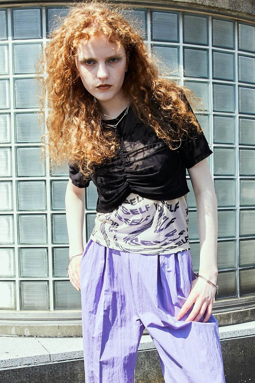 【メゾンスペシャル/MAISON SPECIAL】のDISTORTIONプリントトップ 人気、トレンドファッション・服の通販 founy(ファニー) 　ファッション　Fashion　レディースファッション　Fashion for Women　トップス・カットソー　Cut & Sew Tops　シャツ・ブラウス・オフィスカジュアル　Elegant Blouses & Button-Ups　ロングTシャツ・Tシャツ　Longline T-Shirts & Tees　カットソー・ベーシックTシャツ　Cut-and-Sewn Tops / Stretch Tees & Basics　インナー　Innerwear　コンパクト　Compact, Small Size　ショート　Short, Short Length　スリーブ　Sleeve, Long Sleeve / Short Sleeve　ビスチェ　Bustier, Corset Top　プリント　Print, Printed Pattern　other-6|ID: prp329100004606321 ipo3291000000032852800