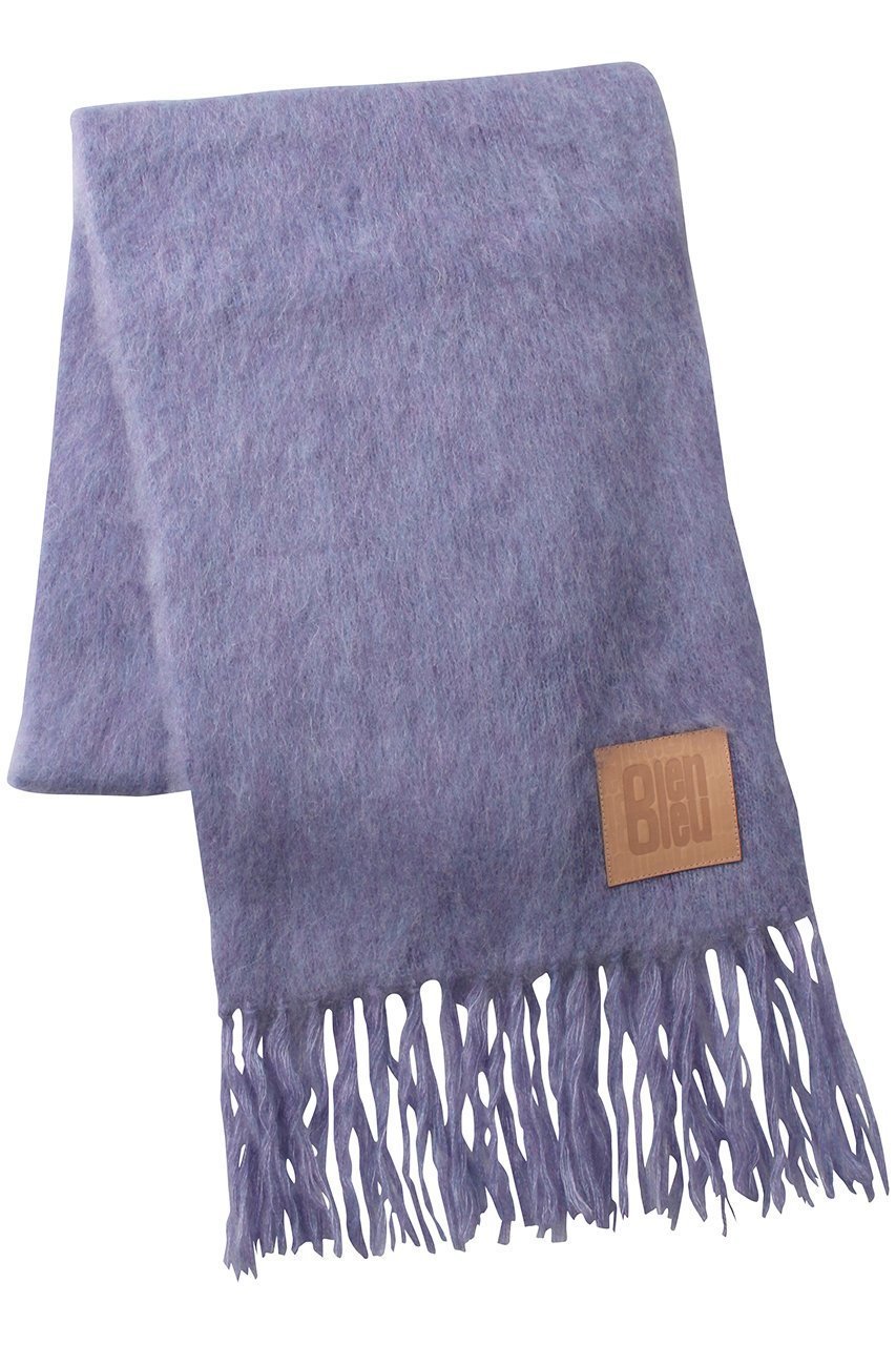 【ランバン オン ブルー/LANVIN en Bleu】のロゴパッチニットストール 人気、トレンドファッション・服の通販 founy(ファニー) 　ファッション　Fashion　レディースファッション　Fashion for Women　ストール　Soft & Warm Scarves　マフラー・スヌード / 冬小物の定番　Scarves & Mufflers　エアリー　Airy Texture　ストール　Stole, Wrap　パッチ　Patch, Appliqué　マフラー　Scarf, Muffler　other-3|ID: prp329100004606324 ipo3291000000032853285