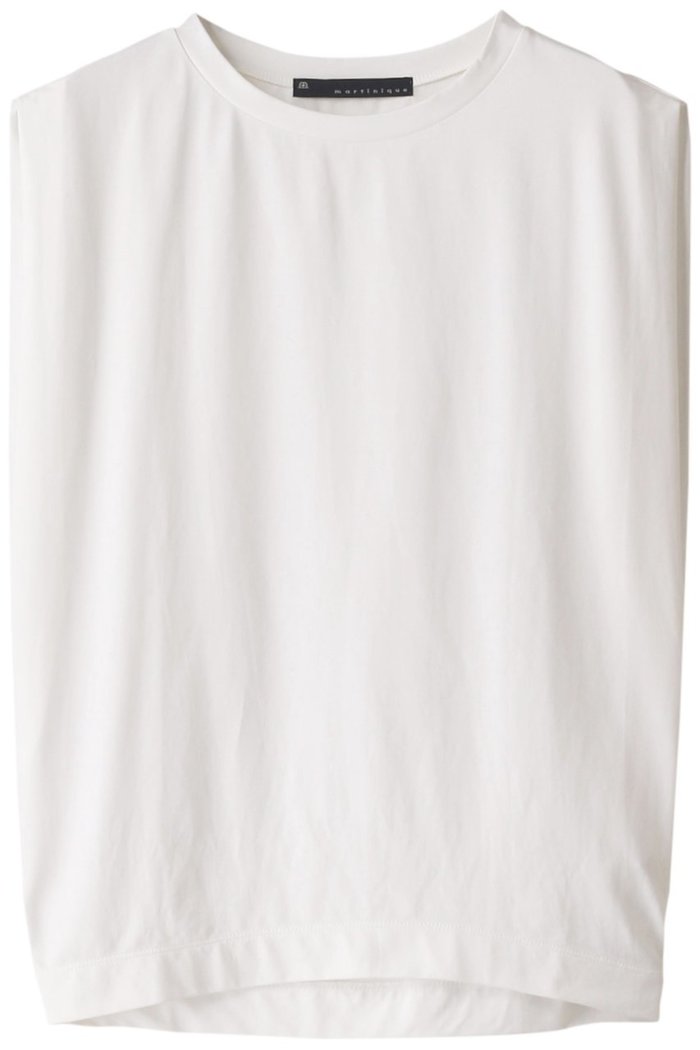 【マルティニーク/martinique】のコットンフレンチスリーブTシャツ インテリア・キッズ・メンズ・レディースファッション・服の通販 founy(ファニー) https://founy.com/ ファッション Fashion レディースファッション Fashion for Women トップス・カットソー Cut & Sew Tops シャツ・ブラウス・オフィスカジュアル Elegant Blouses & Button-Ups ロングTシャツ・Tシャツ Longline T-Shirts & Tees カットソー・ベーシックTシャツ Cut-and-Sewn Tops / Stretch Tees & Basics ショート Short, Short Length シンプル Simple, Minimal スリーブ Sleeve, Long Sleeve / Short Sleeve フレンチ French, French Style |ID: prp329100004606334 ipo3291000000032854018