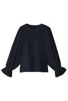 【スリー ドッツ/three dots】の【ELLE SHOP別注】Decorative dolman tee 人気、トレンドファッション・服の通販 founy(ファニー) ファッション Fashion レディースファッション Fashion for Women トップス・カットソー Cut & Sew Tops シャツ・ブラウス・オフィスカジュアル Elegant Blouses & Button-Ups ロングTシャツ・Tシャツ Longline T-Shirts & Tees カットソー・ベーシックTシャツ Cut-and-Sewn Tops / Stretch Tees & Basics ギャザー Gathered, Ruffled スリーブ Sleeve, Long Sleeve / Short Sleeve トレンド Trend, Trending Now ロング Long, Long-Length 別注 Limited Edition, Custom Order thumbnail ネイビー|ID: prp329100004606342 ipo3291000000032854369