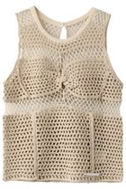 【プランク プロジェクト/PRANK PROJECT】のクロシェトップス / Crochet Top IVR(アイボリー)|ID: prp329100004606347 ipo3291000000032854604