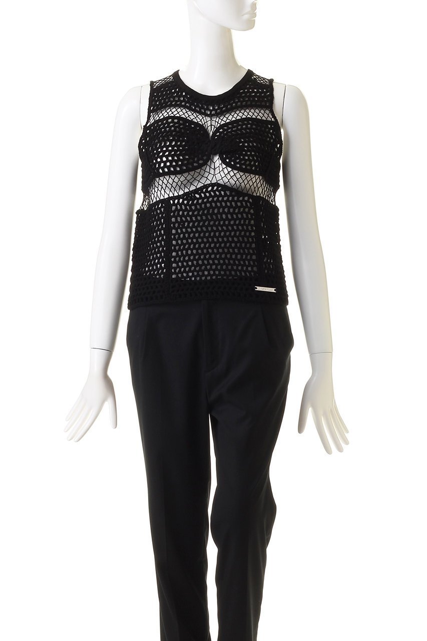【プランク プロジェクト/PRANK PROJECT】のクロシェトップス / Crochet Top 人気、トレンドファッション・服の通販 founy(ファニー) 　ファッション　Fashion　レディースファッション　Fashion for Women　トップス・カットソー　Cut & Sew Tops　キャミソール&ノースリーブ　Camisoles & Sleeveless Tops　シャツ・ブラウス・オフィスカジュアル　Elegant Blouses & Button-Ups　ロングTシャツ・Tシャツ　Longline T-Shirts & Tees　カットソー・ベーシックTシャツ　Cut-and-Sewn Tops / Stretch Tees & Basics　キャミソール　Camisole, Spaghetti Strap Top　スペシャル　Special, Limited Edition　タンク　Tank Top, Sleeveless Top　バランス　Balance, Style Balance　ビスチェ　Bustier, Corset Top　other-2|ID: prp329100004606347 ipo3291000000032854609