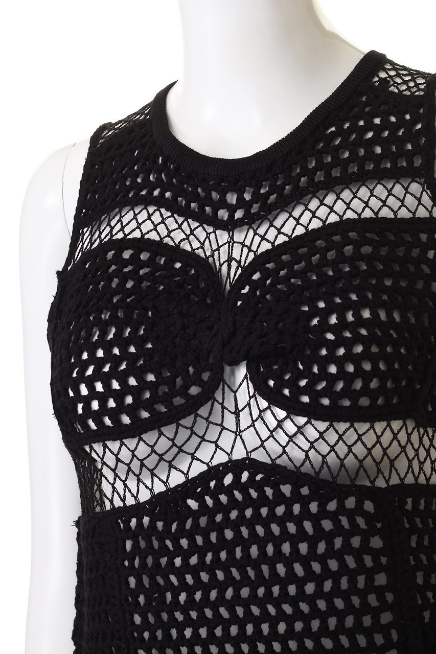 【プランク プロジェクト/PRANK PROJECT】のクロシェトップス / Crochet Top 人気、トレンドファッション・服の通販 founy(ファニー) 　ファッション　Fashion　レディースファッション　Fashion for Women　トップス・カットソー　Cut & Sew Tops　キャミソール&ノースリーブ　Camisoles & Sleeveless Tops　シャツ・ブラウス・オフィスカジュアル　Elegant Blouses & Button-Ups　ロングTシャツ・Tシャツ　Longline T-Shirts & Tees　カットソー・ベーシックTシャツ　Cut-and-Sewn Tops / Stretch Tees & Basics　キャミソール　Camisole, Spaghetti Strap Top　スペシャル　Special, Limited Edition　タンク　Tank Top, Sleeveless Top　バランス　Balance, Style Balance　ビスチェ　Bustier, Corset Top　other-5|ID: prp329100004606347 ipo3291000000032854624