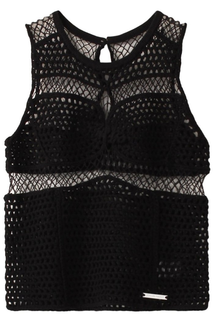 【プランク プロジェクト/PRANK PROJECT】のクロシェトップス / Crochet Top インテリア・キッズ・メンズ・レディースファッション・服の通販 founy(ファニー) https://founy.com/ ファッション Fashion レディースファッション Fashion for Women トップス・カットソー Cut & Sew Tops キャミソール&ノースリーブ Camisoles & Sleeveless Tops シャツ・ブラウス・オフィスカジュアル Elegant Blouses & Button-Ups ロングTシャツ・Tシャツ Longline T-Shirts & Tees カットソー・ベーシックTシャツ Cut-and-Sewn Tops / Stretch Tees & Basics キャミソール Camisole, Spaghetti Strap Top スペシャル Special, Limited Edition タンク Tank Top, Sleeveless Top バランス Balance, Style Balance ビスチェ Bustier, Corset Top |ID: prp329100004606347 ipo3291000000035837458