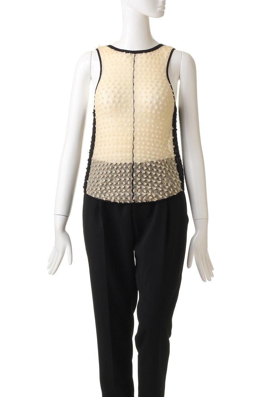 【メゾンスペシャル/MAISON SPECIAL】のトゲトゲシアーニットタンク 人気、トレンドファッション・服の通販 founy(ファニー) 　ファッション　Fashion　レディースファッション　Fashion for Women　トップス・カットソー　Cut & Sew Tops　ニット　Knit Tops & Sweaters　キャミソール&ノースリーブ　Camisoles & Sleeveless Tops　シャツ・ブラウス・オフィスカジュアル　Elegant Blouses & Button-Ups　ロングTシャツ・Tシャツ　Longline T-Shirts & Tees　カットソー・ベーシックTシャツ　Cut-and-Sewn Tops / Stretch Tees & Basics　おすすめ　Recommended / Our Picks　キャミソール　Camisole, Spaghetti Strap Top　シンプル　Simple, Minimal　タンク　Tank Top, Sleeveless Top　人気　Popular, Best Seller　夏　Summer　other-2|ID: prp329100004606348 ipo3291000000032854669