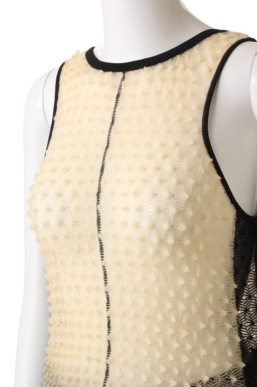 【メゾンスペシャル/MAISON SPECIAL】のトゲトゲシアーニットタンク 人気、トレンドファッション・服の通販 founy(ファニー) 　ファッション　Fashion　レディースファッション　Fashion for Women　トップス・カットソー　Cut & Sew Tops　ニット　Knit Tops & Sweaters　キャミソール&ノースリーブ　Camisoles & Sleeveless Tops　シャツ・ブラウス・オフィスカジュアル　Elegant Blouses & Button-Ups　ロングTシャツ・Tシャツ　Longline T-Shirts & Tees　カットソー・ベーシックTシャツ　Cut-and-Sewn Tops / Stretch Tees & Basics　おすすめ　Recommended / Our Picks　キャミソール　Camisole, Spaghetti Strap Top　シンプル　Simple, Minimal　タンク　Tank Top, Sleeveless Top　人気　Popular, Best Seller　夏　Summer　other-5|ID: prp329100004606348 ipo3291000000032854685