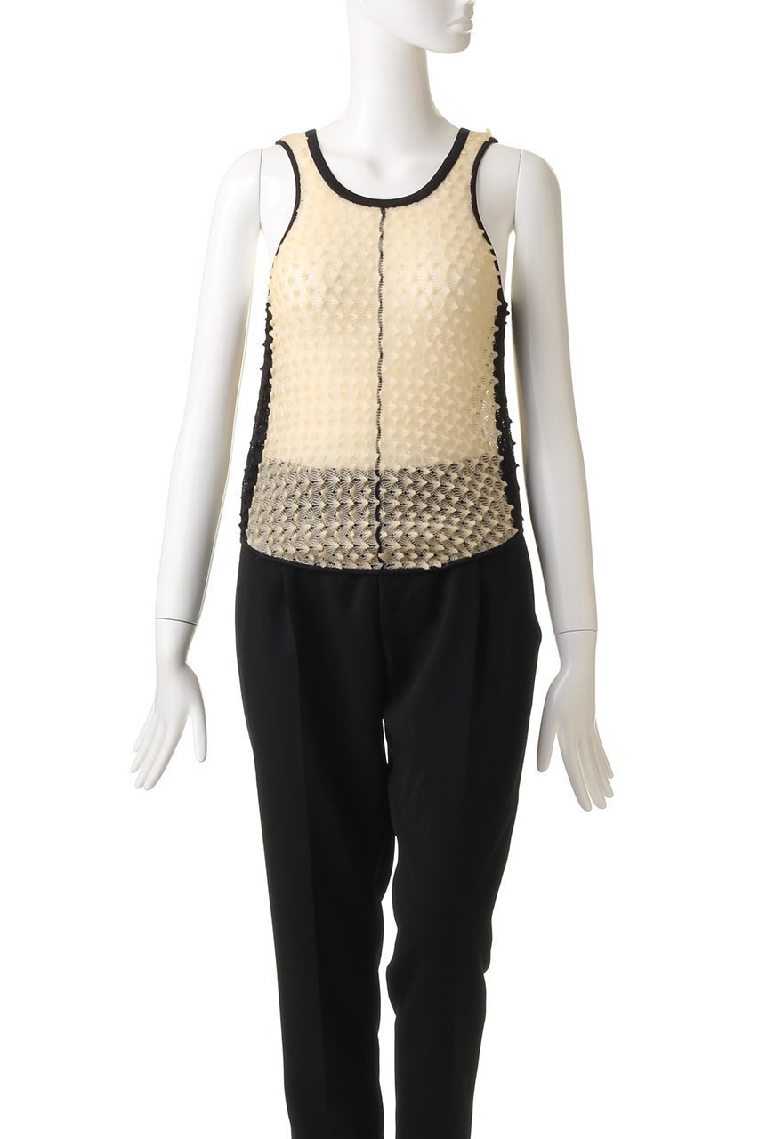 【メゾンスペシャル/MAISON SPECIAL】のトゲトゲシアーニットタンク 人気、トレンドファッション・服の通販 founy(ファニー) 　ファッション　Fashion　レディースファッション　Fashion for Women　トップス・カットソー　Cut & Sew Tops　ニット　Knit Tops & Sweaters　キャミソール&ノースリーブ　Camisoles & Sleeveless Tops　シャツ・ブラウス・オフィスカジュアル　Elegant Blouses & Button-Ups　ロングTシャツ・Tシャツ　Longline T-Shirts & Tees　カットソー・ベーシックTシャツ　Cut-and-Sewn Tops / Stretch Tees & Basics　おすすめ　Recommended / Our Picks　キャミソール　Camisole, Spaghetti Strap Top　シンプル　Simple, Minimal　タンク　Tank Top, Sleeveless Top　人気　Popular, Best Seller　夏　Summer　other-6|ID: prp329100004606348 ipo3291000000032854690