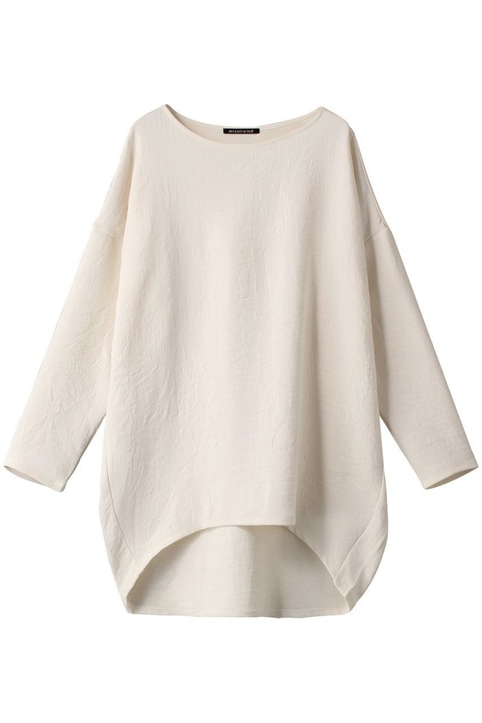 【ミズイロ インド/mizuiro ind】のboat neck cocoon P/O プルオーバー インテリア・キッズ・メンズ・レディースファッション・服の通販 founy(ファニー) https://founy.com/ ファッション Fashion レディースファッション Fashion for Women トップス・カットソー Cut & Sew Tops シャツ・ブラウス・オフィスカジュアル Elegant Blouses & Button-Ups ロングTシャツ・Tシャツ Longline T-Shirts & Tees カジュアルプルオーバー・ニットトップス Pullovers & Knit Tops / Casual Pullovers カットソー・ベーシックTシャツ Cut-and-Sewn Tops / Stretch Tees & Basics ショート Short, Short Length シンプル Simple, Minimal スリーブ Sleeve, Long Sleeve / Short Sleeve |ID: prp329100004606349 ipo3291000000032854709