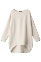 【ミズイロ インド/mizuiro ind】のboat neck cocoon P/O プルオーバー オフホワイト|ID: prp329100004606349 ipo3291000000032854714