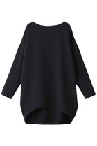 【ミズイロ インド/mizuiro ind】のboat neck cocoon P/O プルオーバー ネイビー|ID: prp329100004606349 ipo3291000000032854719