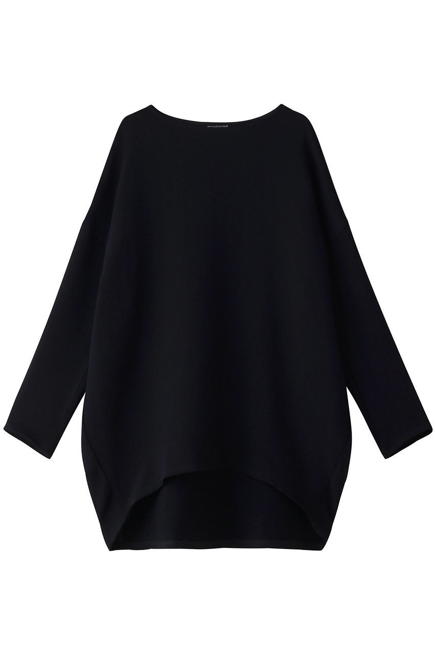 【ミズイロ インド/mizuiro ind】のboat neck cocoon P/O プルオーバー インテリア・キッズ・メンズ・レディースファッション・服の通販 founy(ファニー) 　ファッション　Fashion　レディースファッション　Fashion for Women　ワンピース　Dresses　チュニック　Tunic Tops & Dresses　シンプル　Simple, Minimal　チュニック　Tunic, Long Top　レギンス　Leggings, Stretch Pants　ワイド　Wide, Wide Fit　今季　This Season, Current Season　navy|ID: prp329100004606349 ipo3291000000034980174
