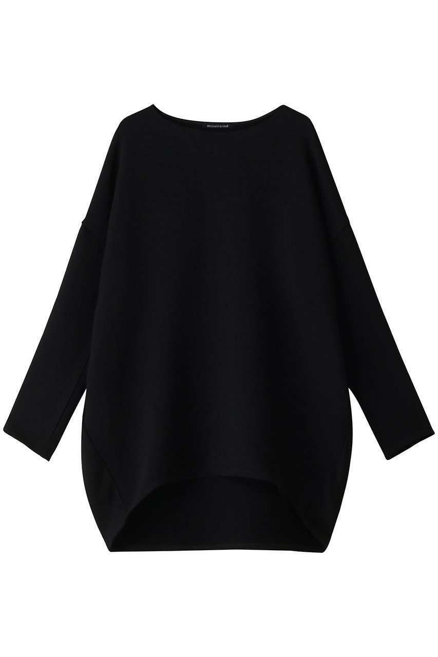 【ミズイロ インド/mizuiro ind】のboat neck cocoon P/O プルオーバー インテリア・キッズ・メンズ・レディースファッション・服の通販 founy(ファニー) 　ファッション　Fashion　レディースファッション　Fashion for Women　ワンピース　Dresses　チュニック　Tunic Tops & Dresses　シンプル　Simple, Minimal　チュニック　Tunic, Long Top　レギンス　Leggings, Stretch Pants　ワイド　Wide, Wide Fit　今季　This Season, Current Season　black|ID: prp329100004606349 ipo3291000000034980175